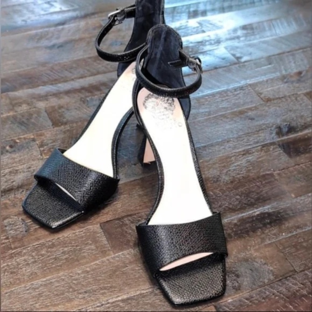 Vince Camuto Elegant Black Women's Sandals